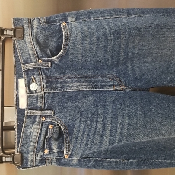 💕MOTHER SUPERIOR💕 High Waisted Rider Skimp Jeans ~ Cowboys Don't Cry 25 NWOT - Picture 12 of 16